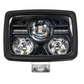 Crawer LED Headlight Set Universal Rectangle - CR-3017S