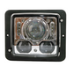 CRAWER LED square headlights set black - CR-3026S