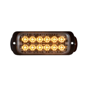 Amber 12 LED Directional Lamp - Super Thin Series ST26 - LEDDST26-A
