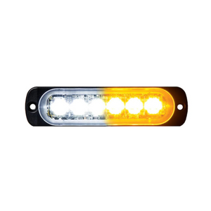Amber/White LED Directional Lamp- Super Thin Series ST6 - LEDDST6-HM-AW